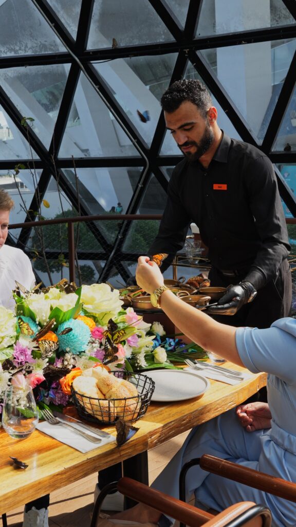 Breakfast Experience With Butterflies