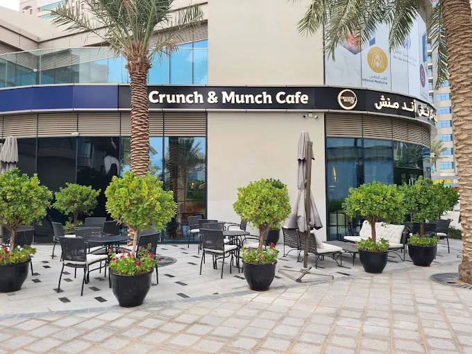 Crunch & Munch Cafe karak tea in abu dhabi