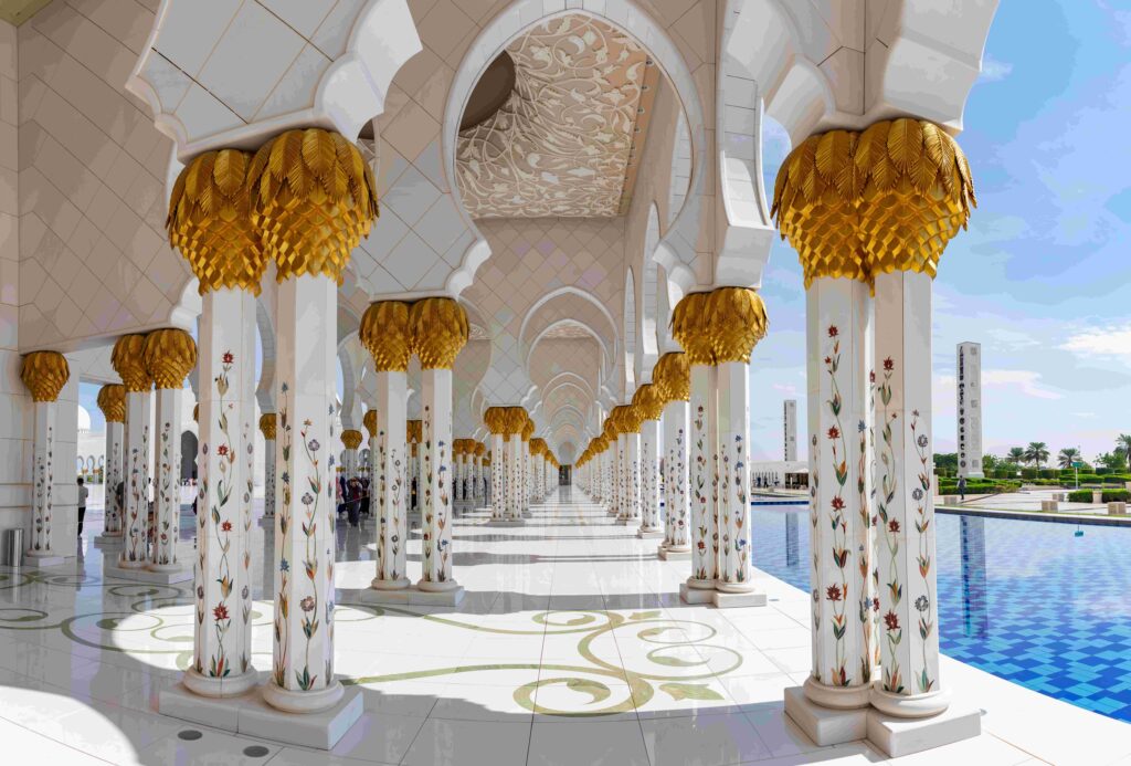 grand mosque in abu dhabi
