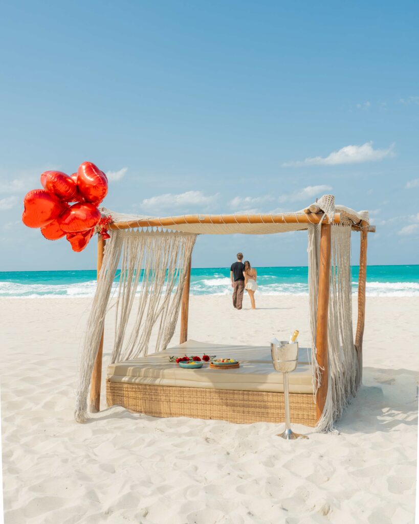 Kai Beach is Valentines Day in Abu Dhabi