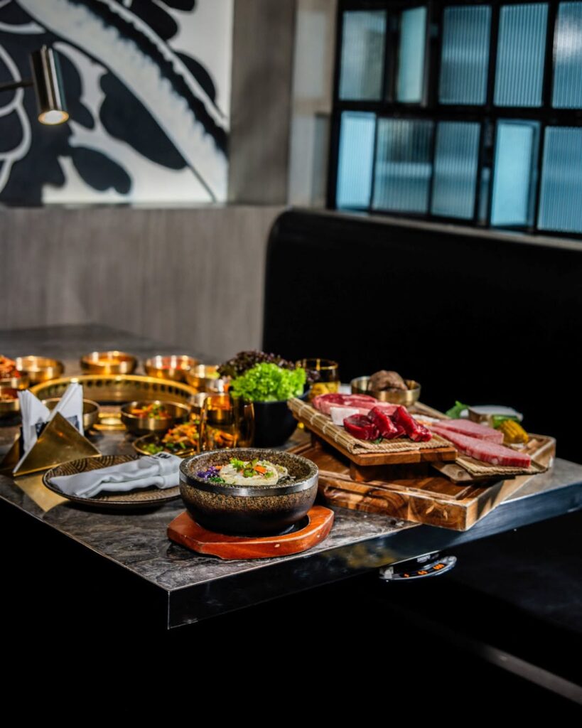 Koren Restaurant in Abu Dhabi | Mr Kim - Interactive Korean BBQ at Yas Mall