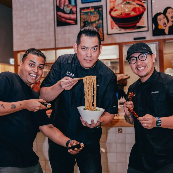 ramen in abu dhabi at SLRP Ramen & Rolls Bar by 3Fils, Yas Mall