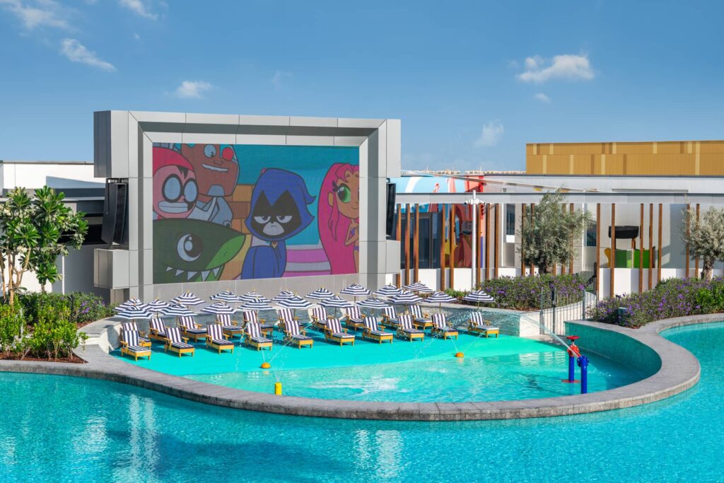 The Matinee, Dine-In Movie Night things to do with kids in Abu Dhabi