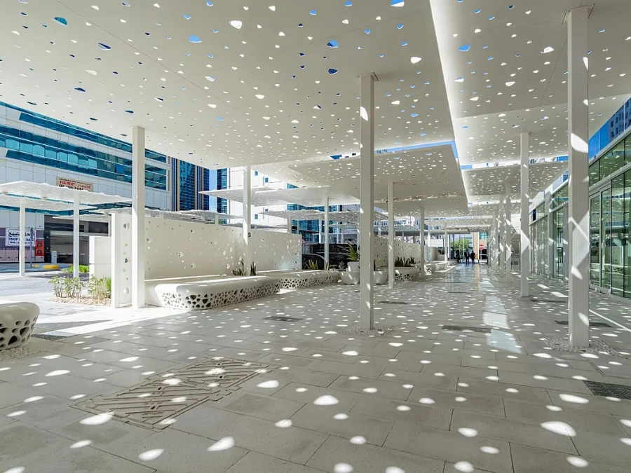 Too Hot for a Walk? Abu Dhabi Has Three Air-Conditioned Tracks to Keep You Moving 2 Al Mamoura Walkway