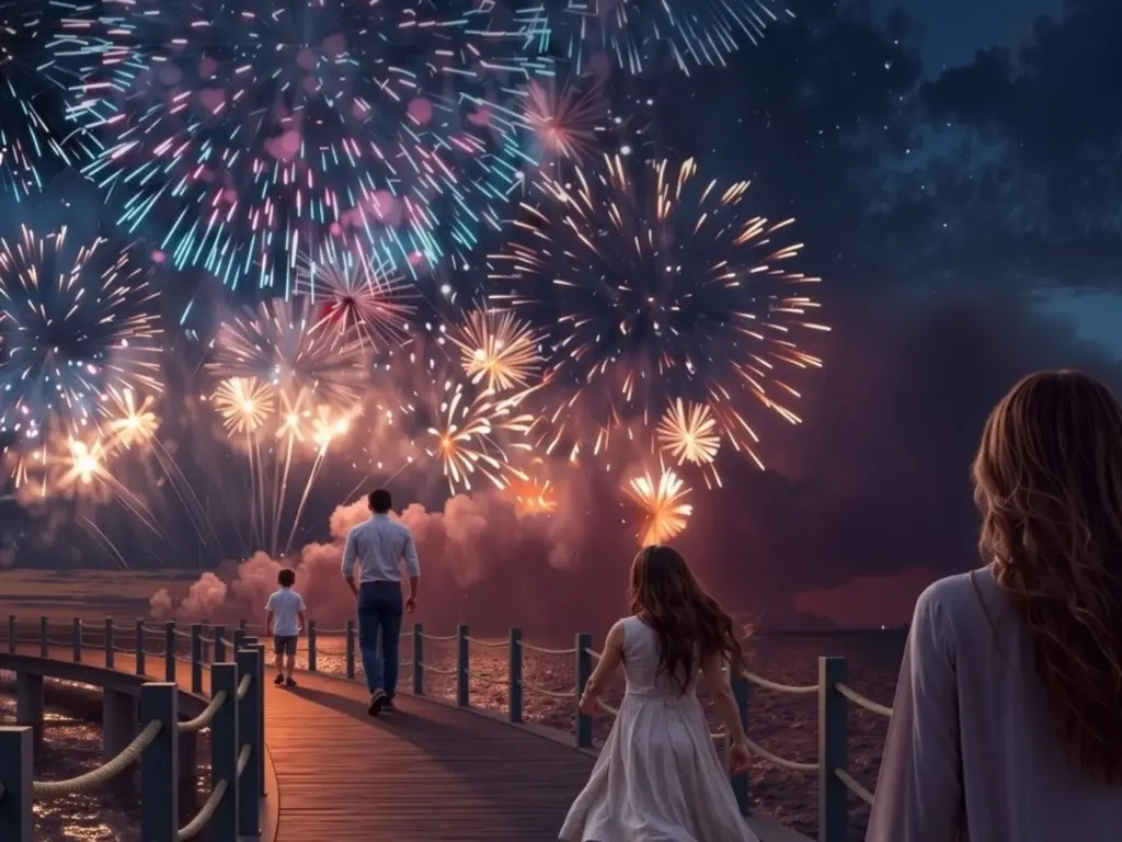 Disney Land Fireworks