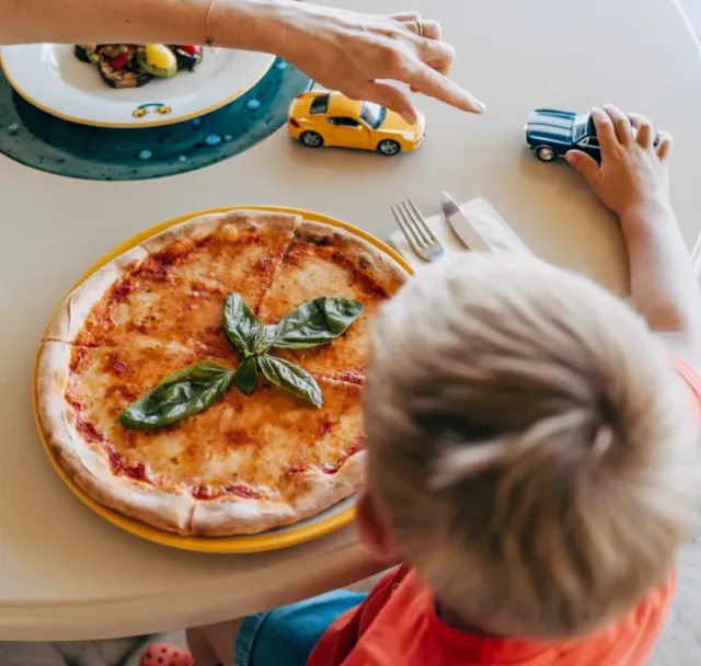 Mezzaluna: Best pizza Places in Abu Dhabi featuring Italian-style pizzas