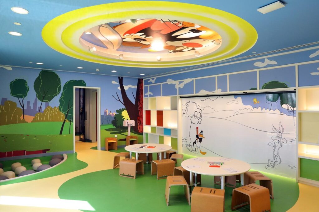 Little Moments and Big Memories at Some of Abu Dhabi’s Best Hotel Kids' Clubs 5 The WB Abu Dhabi Kids Club Indoor Play Area
