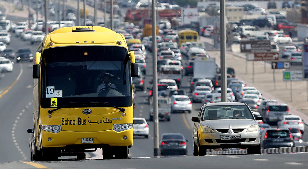 Abu Dhabi Drivers, Here’s What’s Changed on the Roads as Schools Return 1 School Bus